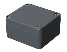 Bopla A 101 SIL (01101010) - obudowa aluminiowa z uszczelką silikonową (58 x 64 x 34 mm)