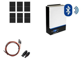 Hybrydowy zestaw solarny off-grid ESB-3kW-24 MPPT 6xPV