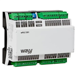 Sterownik swobodnie programowalny wPLC.201 (8xDI, 8xDO, 4xTI, 4xAI, 4xAO). Sterownik PLC