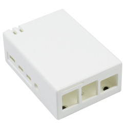 Obudowa Raspberry Pi do Obudowa Raspberry Pi CAMDENBOSS Polistyren Biały 89.3 x 62 x 34mm