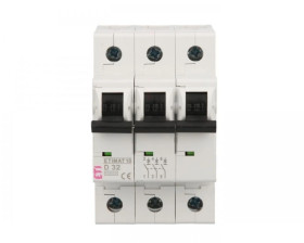 Wyłącznik nadprądowy 3P D 32A 10kA AC ETIMAT10 002155719
