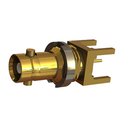 Złącze koncentryczne Montaż na płytce drukowanej Męski 75Ω typ złącza Złącze Micro BNC 6GHz Lutowane