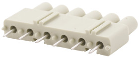 Ramka adaptera HARTING Adapter PCB 2-rzędowe 6-pinowe PCB do płytki 1,6 mm HAN DD