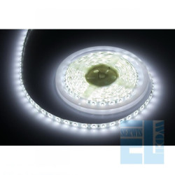 TAŚMA ELASTYCZNA LED BIAŁA 12V 0,5m BIAŁE PODŁOŻE SILIKON