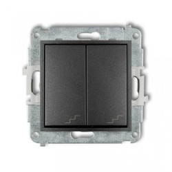 MINI Łącznik podwójny schodowy grafitowy 11MWP-33