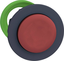 Schneider Electric ZB5FH4 ZB5FH4 Element czołowy dla przycisku płaski (Ø) 30.5 mm nieoznakowany ciemnoszary, czerwony 1