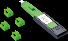 MNL04PKGN Port lock, RJ11, 4 pieces, with key, green