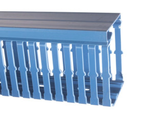 tehalit Kanał grzebieniowy BA7A 80x40mm PVC szary BA7A80040 /2m/