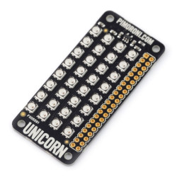 Unicorn pHAT matryca LED - nakładka dla Raspberry Pi