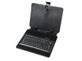 Pokrowiec uniwersalny do tabletów 9.7 cala z klawiatura mini USB