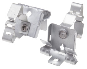 Zacisk kanału kablowego do dźwigarów, grubość kołnierza: 3→ 8 mm, Stalowe