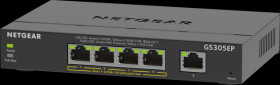 GS305EP-100PES Switch, 5-Port, Gigabit Ethernet, PoE