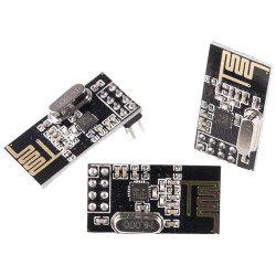 NRF24L01 with 2.4 GHz wireless module for ESP8266, Raspberry Pi and Arduino
