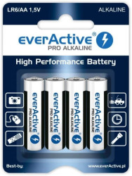 Bateria alkaliczna LR06 / AA 1,5V everActive Pro /4szt./