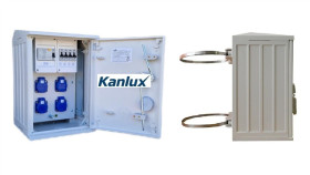 Rozdzielnica Budowlana Na Słup (4X2p+Z) Rb26x40-K40-00004W-S0-Kanlux