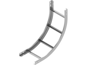 Łuk pionowy LPDWC500H45N wewnętrzny drabiny grubość blachy 2.0mm 449350 BAKS