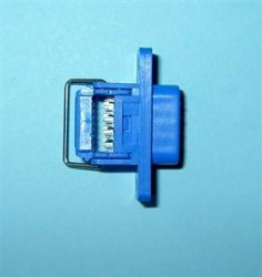 DSUB-09F IDC-3 FLAT-GN. ZACISK.PLASTIK