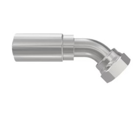 Złączka hydrauliczna, Złacze A: Przewód elastyczny 1/2 cala, Złacze B: UNF 13/16-16 żeński, Stal, 635 bar