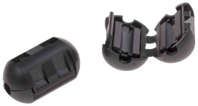 Zacisk ferrytowy średnica otworu 5.2mm Urządzenia peryferyjne komputerów, telewizja cyfrowa, wewnętrzne i zewnętrzne