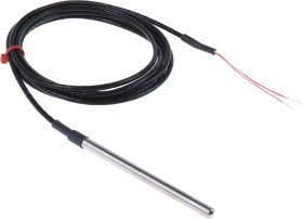 Czujnik RTD PT100 długość 100mm średnica 6mm +250°C żyły 4 Sonda