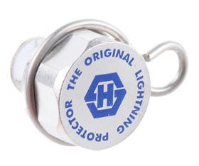 Iskiernik gazowy, 675 V., Montaż panelowy, Huber+Suhner