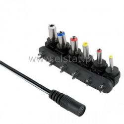 Kabel DC QH0046 + zestaw złączy; komplet wtyków