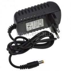 Zasilacz impulsowy 9VDC; 1,5A 2,1/5,5 ( + )