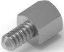 Jackscrew for D-Sub, 829261-2