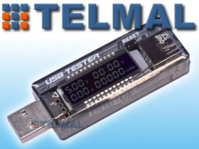 Woltomierz amperomierz tester USB KEWEISI KWS-V21