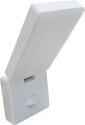 Kinkiet LED 10W 750lm 4000K/neutralna IP65 IK08 z czujnikiem PIR zewnętrzny wodoodporny poliwęglan FLIP W 10W PIR NW GXPS128