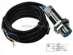 Czujnik zbliżeniowy; ( PNP, NO/NC, 4P) kabl.2m