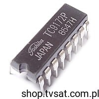 TC9172P PLL AM/FM Digital Tuning DIP16 TOSHIBA