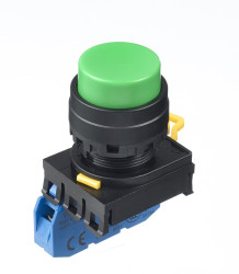 Kompletny układ przycisku SPST średnica wycięcia 22mm, montaż panelowy Idec
