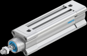 2123088 Standard cylinder, DSBC, dia. 32 mm, M10x1.25, G1/8, PPSA