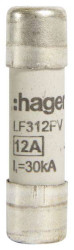 Hager LF312PV LF312PV Bezpiecznik (Ø x D) 10 mm x 38 mm Zawartość 10 szt.