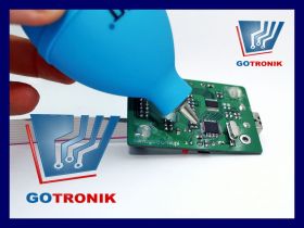 Gruszka czyszcząca - niebieska