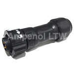 Złącze wielostykowe przemysłowe 2-pinowe Montaż na kablu Wtyczka Amphenol Industrial