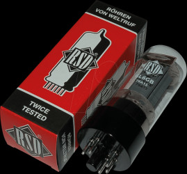 6L6GBSOVTEK Electron tube, power tube, octal, 8-pin, 6.3 V