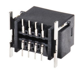 Złącze samochodowe 8-pinowe JST -rzędowe Męski 3A CPT Przewlekany Lutowane Złącze CPT