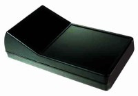 GG1189B Obudowa czarna z ABS z okienkiem szerokosć: 104.5 mm; długosć: 189 mm; wysokosć: 59 mm