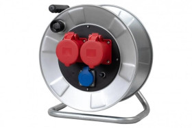 Rozgałęźnik na bębnie metalowym BORDO-320 2x16A 5p, 230V IP44