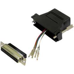 BKL 10121125 D-Sub socket 25-pin to RJ12 Adapter freely assembled