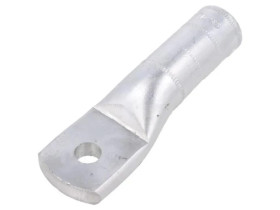 BM76185 Końcówka oczkowa rurowa o otworze M12, przekroju przewodu 185mm², zaciskana na przewód