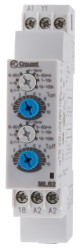 Timer Relay Szyna DIN 24 → 240V ac Półprzewodnik 1-stykowy Crouzet 0.1 s → 100h jednofunkcyjny
