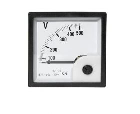 Woltomierz panelowy 500V AC DUŻY