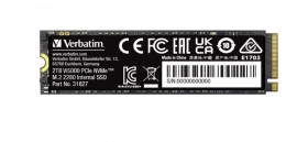 Dysk SSD Vi5000 2TB, 2 TB, PCIe, wewnętrzny Nie, Verbatim