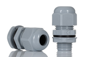 Dławnica kablowa gwint M16 Nylon 66 min. średnica kabla 5mm max. średnica kabla 10mm +100°C IP68