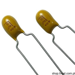 TAP475K035FCS Tantalum 4.7uF 35V 10% R=5.08mm R5.08 AVX