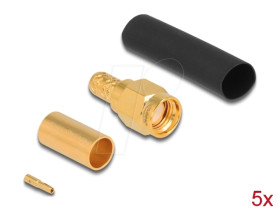 90043 RP-SMA Stecker zum Crimpen LMR200