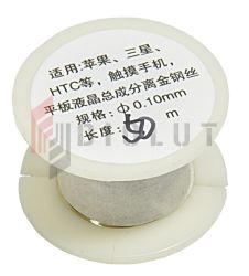 Drut żyłka molibdenowa - do separacji ekranów LCD 50m 0,1mm